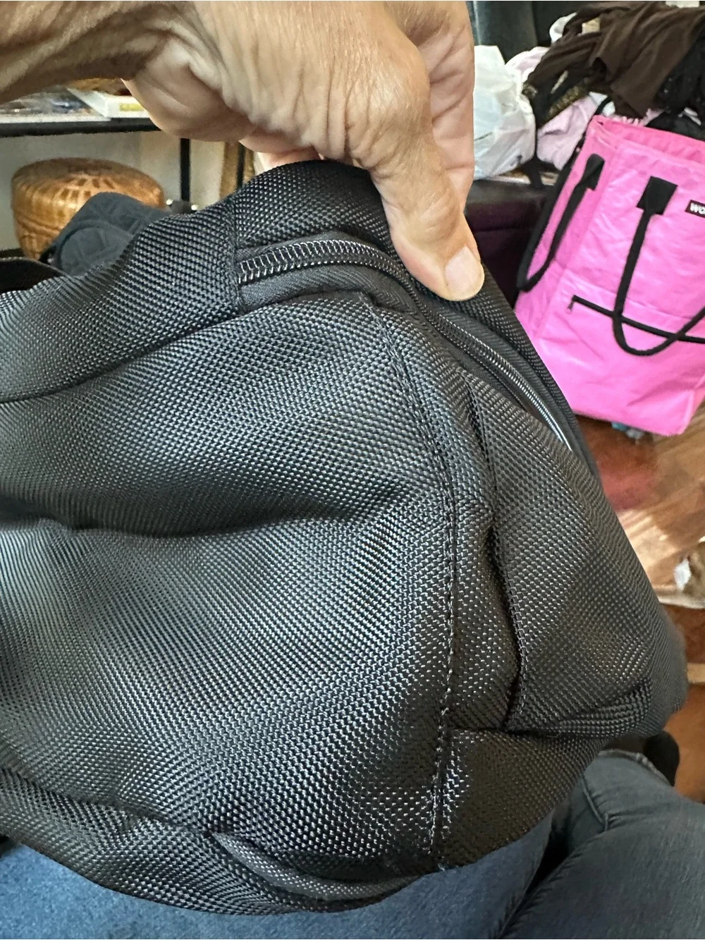 Samsonite Black and Red Travel Backpack